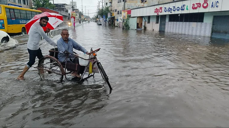 Heavy rainfall in Andhra Pradesh | - PTI